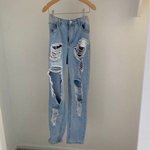 boohoo jeans | size six